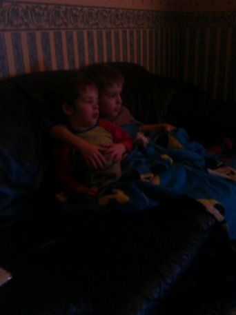 big brother cuddles
