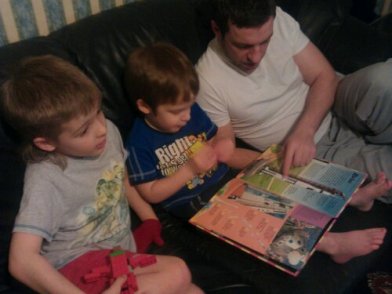 bedtime story with Daddy... rocket facts and figures